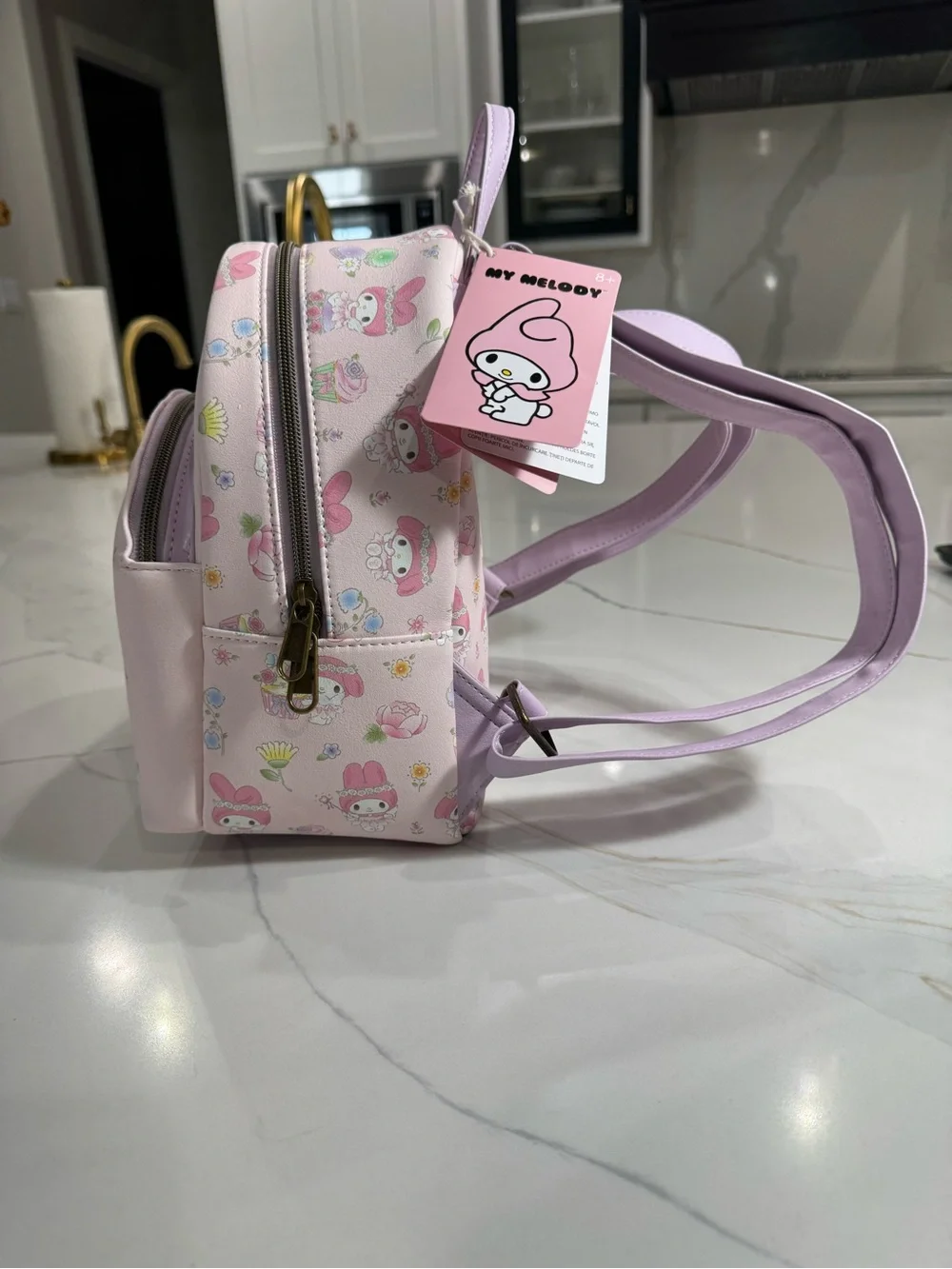 Sanrio My Melody Pastel Pink Mini Backpack